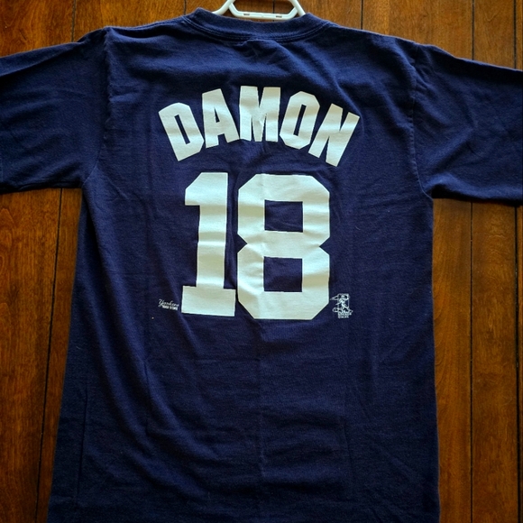 Johnny Damon Yankees T-shirt - Picture 1 of 2